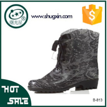 botas de lluvia impermeables baratos del zapato de lluvia botas de goma